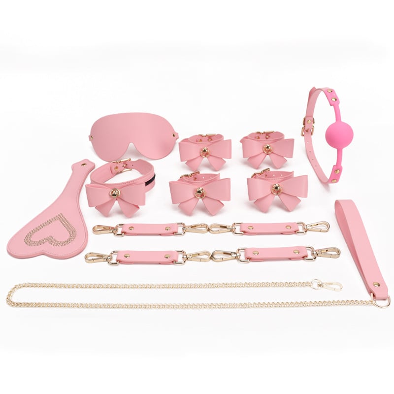 Wholesale Dominatrix Starter Kit with Butterfly Accents in Leather