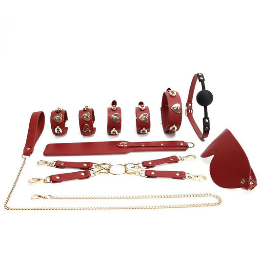 Wholesale Pink Passion Couples Kit with Gold-Plated Love Decor