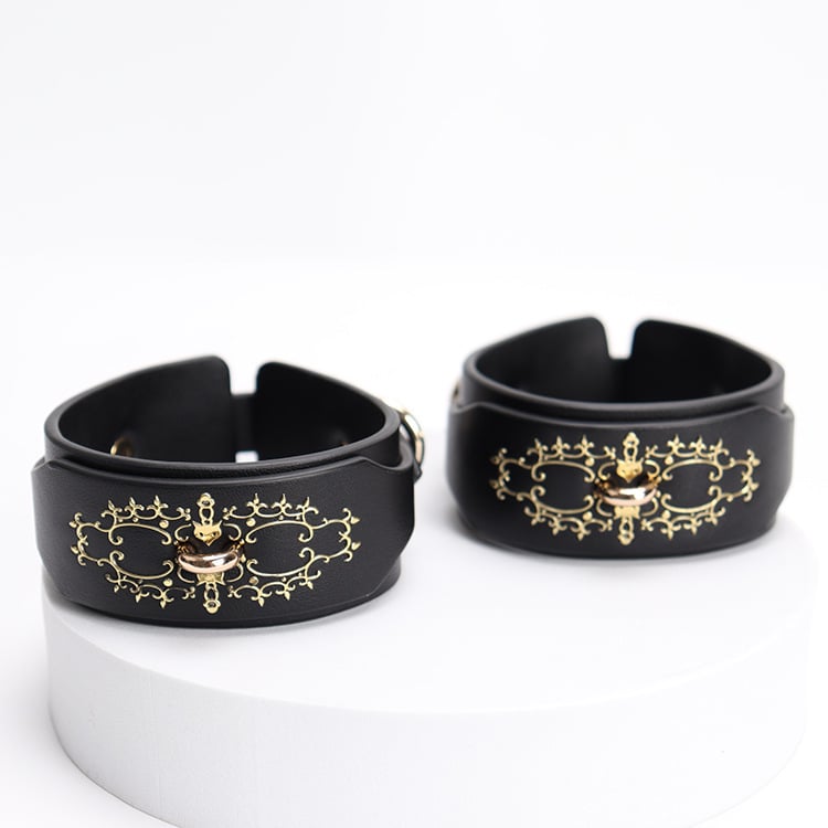 Wholesale Fox Pattern Soft Bondage Gear with Gold-Plated