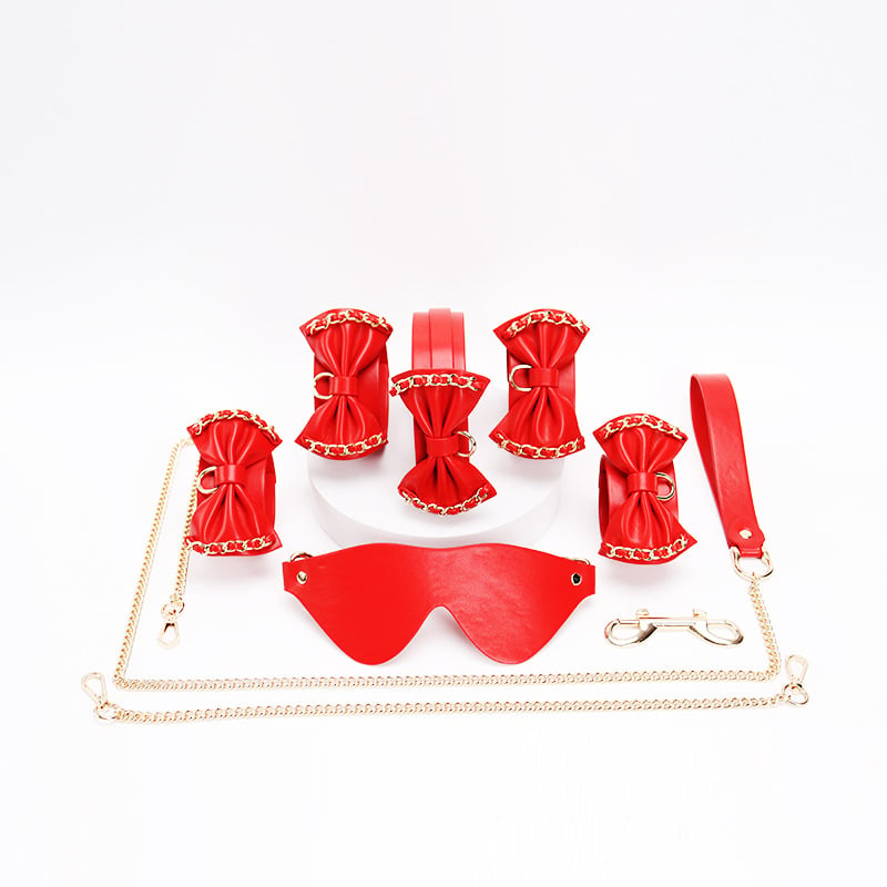 Wholesale Red Bondage Kit with Bow